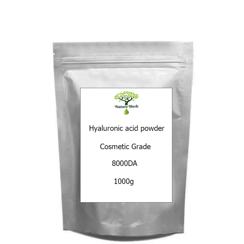 Hyaluronic acid powder cosmetic grade 8000 daltons 1000g per bag