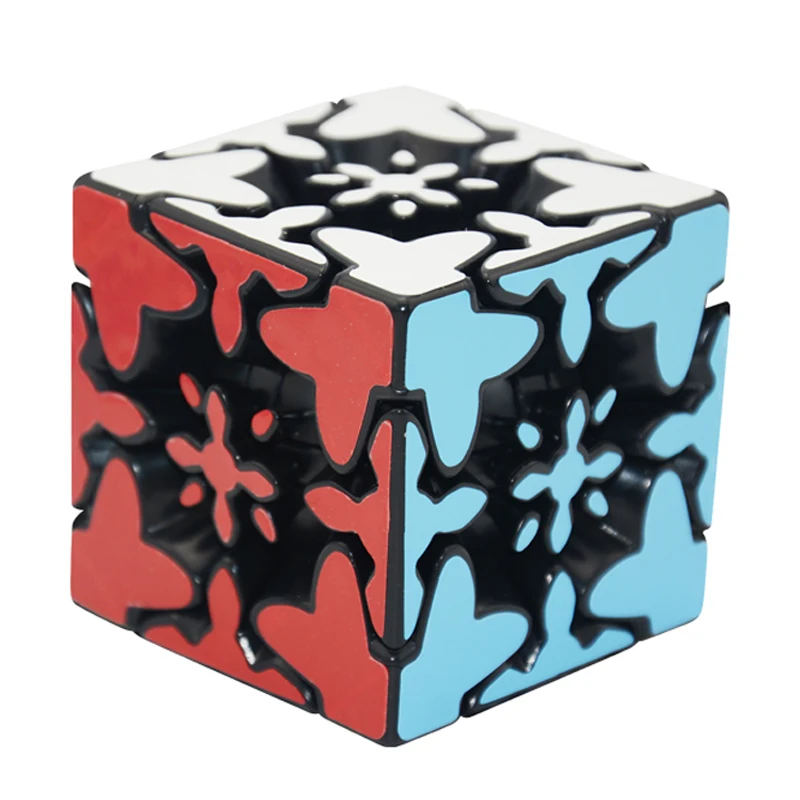 Fangcun Rapid 3x3x3 Mixup Gea-r куб из ПВХ черный или белый волшебный куб для Challange игрушки для детей