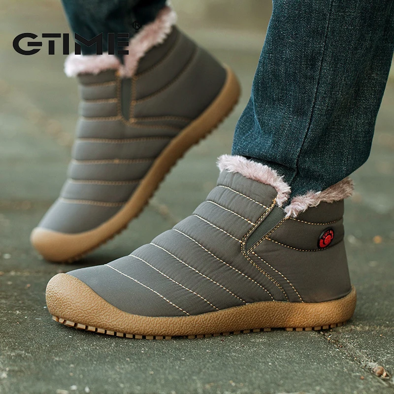 mens lightweight waterproof snow boots