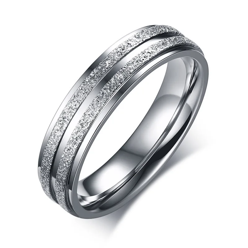 Vnox Forever Love обручальные кольца для мужчин и женщин из нержавеющей стали обручальные кольца для пар кольцо на палец - Цвет основного камня: 1 piece for men