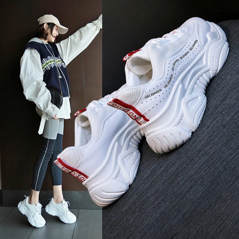 

Sneakers Schoolgirl Run Casual Shoes Woman Ins----MLZ