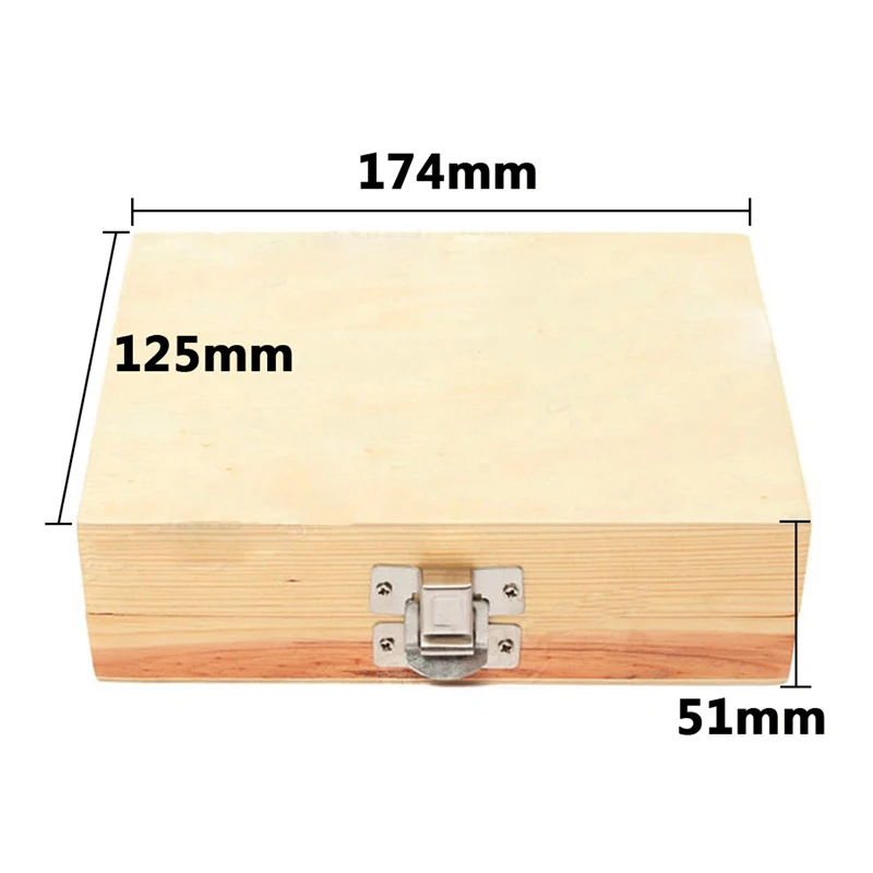 

15 Pcs Router Bit Set Shank Tungsten Carbide Rotary Tool With Wood Case Box _WK