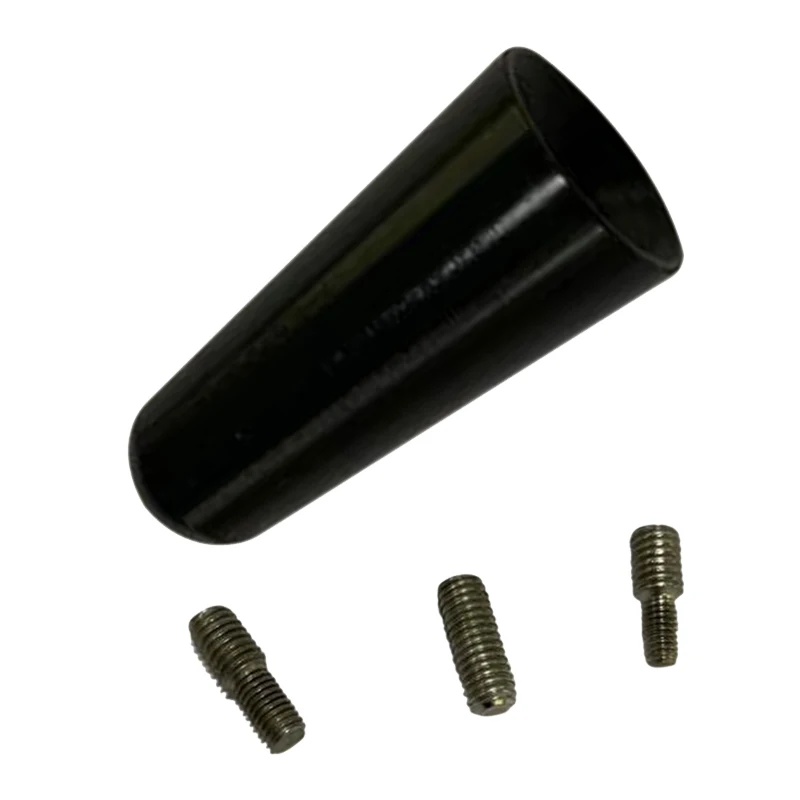 Black Антенна 3 см антенна для установки на крыше короткая полюсная антенна стойка автомобильная антенна короткий адаптер радио ноги - Цвет: Black