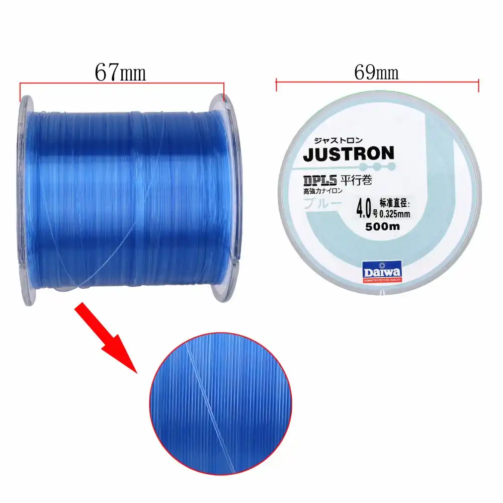 Monofilament Fishing Line Diameter Chart