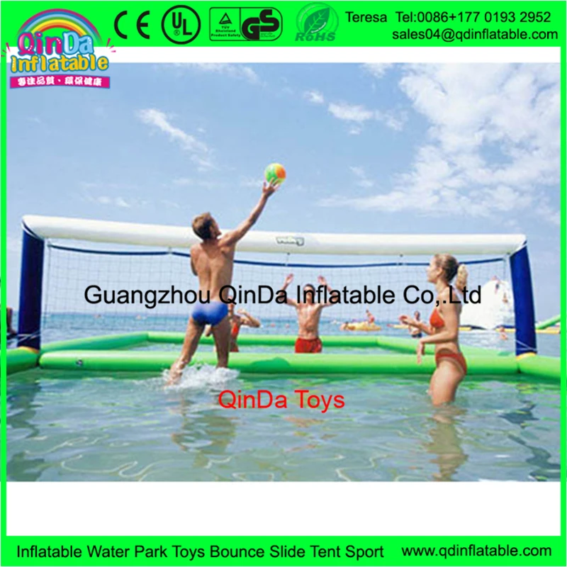 Надувной Пляжный Волейбол суд скачать inflables воды надувные Волейбол Поле Для Взрослых Надувной Водные виды спорта