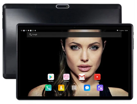 Супер 2.5D Закаленное стекло IPS 10 дюймовый планшетный ПК 4 Гб RAM 64 ROM MTK8752