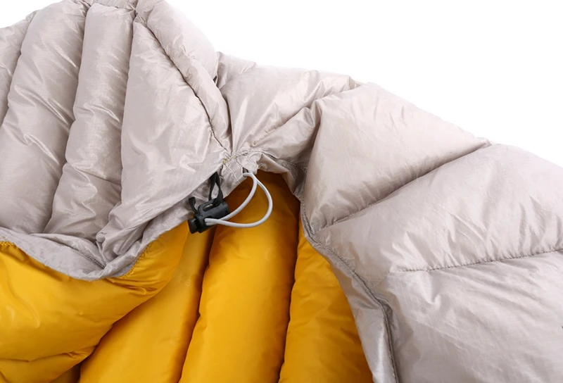 Seco para Baixo Bolsas de Dormir com Capuz tipo Múmia Acampamento ao ar Equipamento de Dormir Repelente de Água para Baixo Aegismax Ganso Branco Ultra Livre Caminhada 20 Sacos de dormir