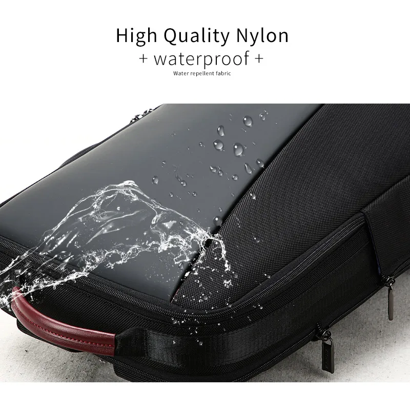 BOPAI Business Backpack Men's usb Anti-theft Computer Bag Increased Capacity Laptop Backpack