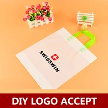 [4Y4A] 500 шт./лот принимаем логотип на заказ DIY Одежда с логотипами сумка для покупок торт вечерние праздничная подарочная упаковка мульти-Спецификация