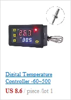 12V 24V 220V W3002 цифровой Дисплей Температура контроллер переключателя 10A светодиодный Термостат Регулятор