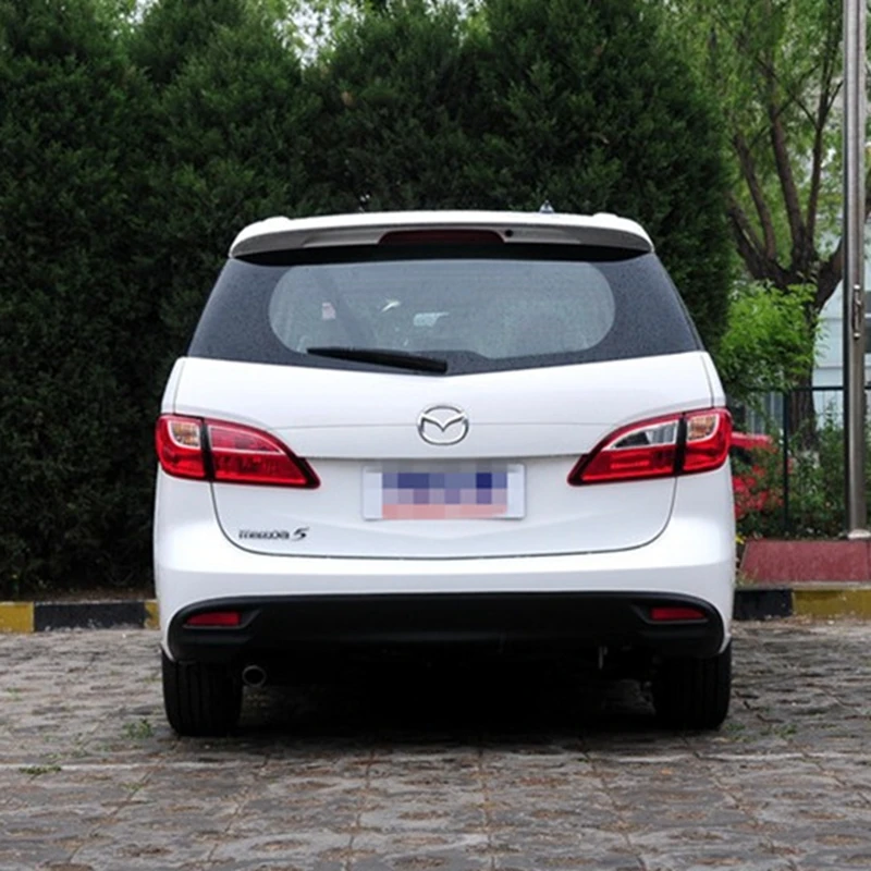 Спойлер для mazda 5 высококачественный спойлер из АБС материала заднего крыла