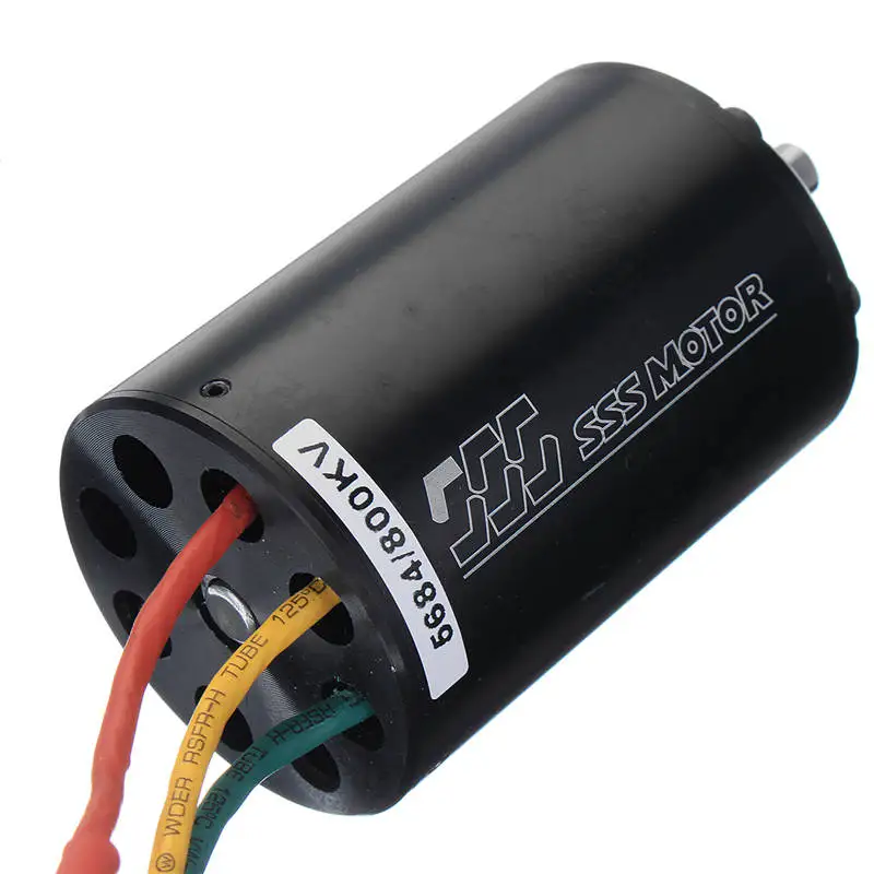 SSS 5684/800KV 8400 W бесщеточный мотор 6 полюсов W/O водяное охлаждение для RC лодок