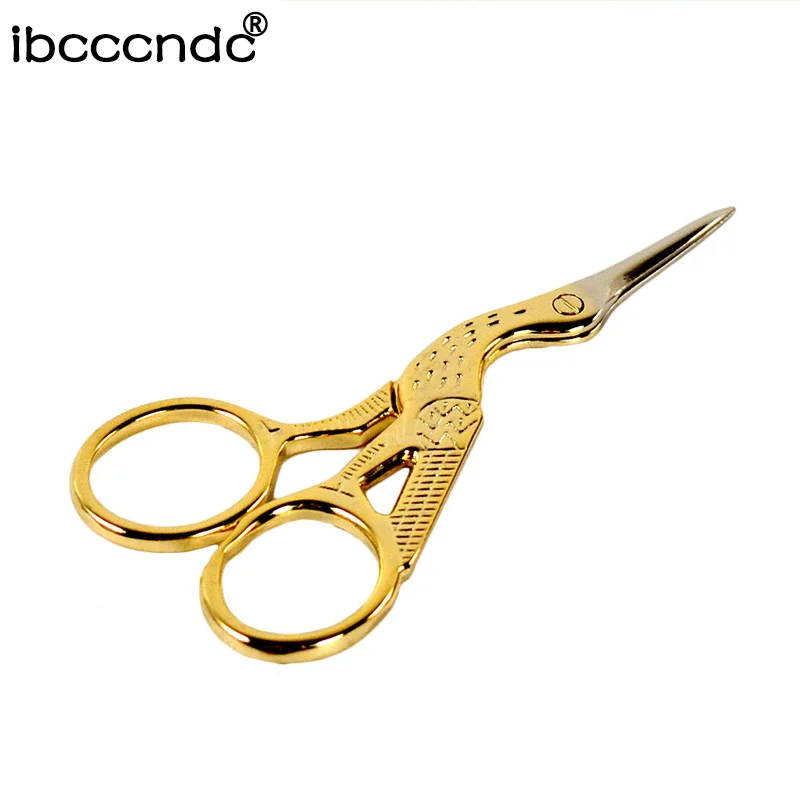 Портативный Мини Ножницы Нержавеющая сталь бровей Scissor бровей резак Clipper Ножницы для волос Красота инструмент 1 шт