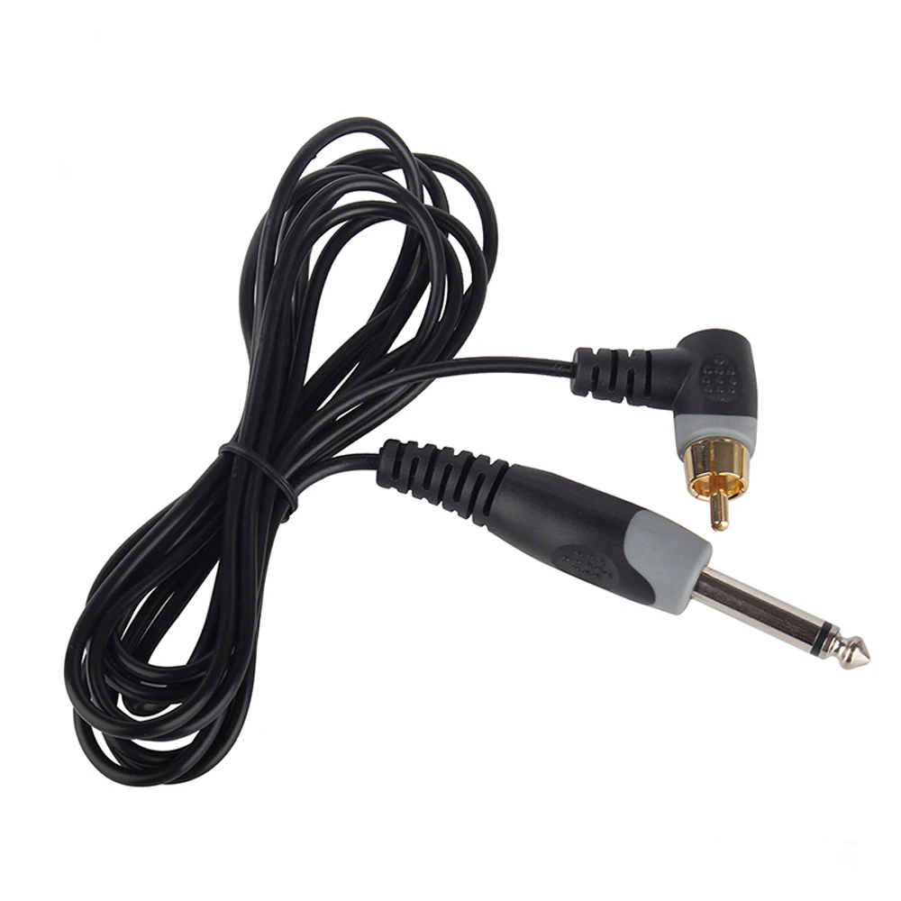 

Copiel Premium Copper Core Soft Silicone RCA Clip Cord 8 Inch Connecter Cords for Tattoo Machines Tattoo Power Supply