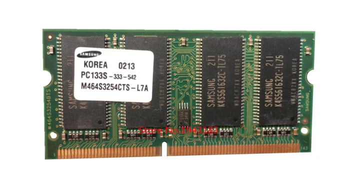 Samsung SD ram 256 Мб PC133 ноутбук памяти SD 133 МГц ноутбук 144pin 256 принтер промышленное оборудование ram 5616