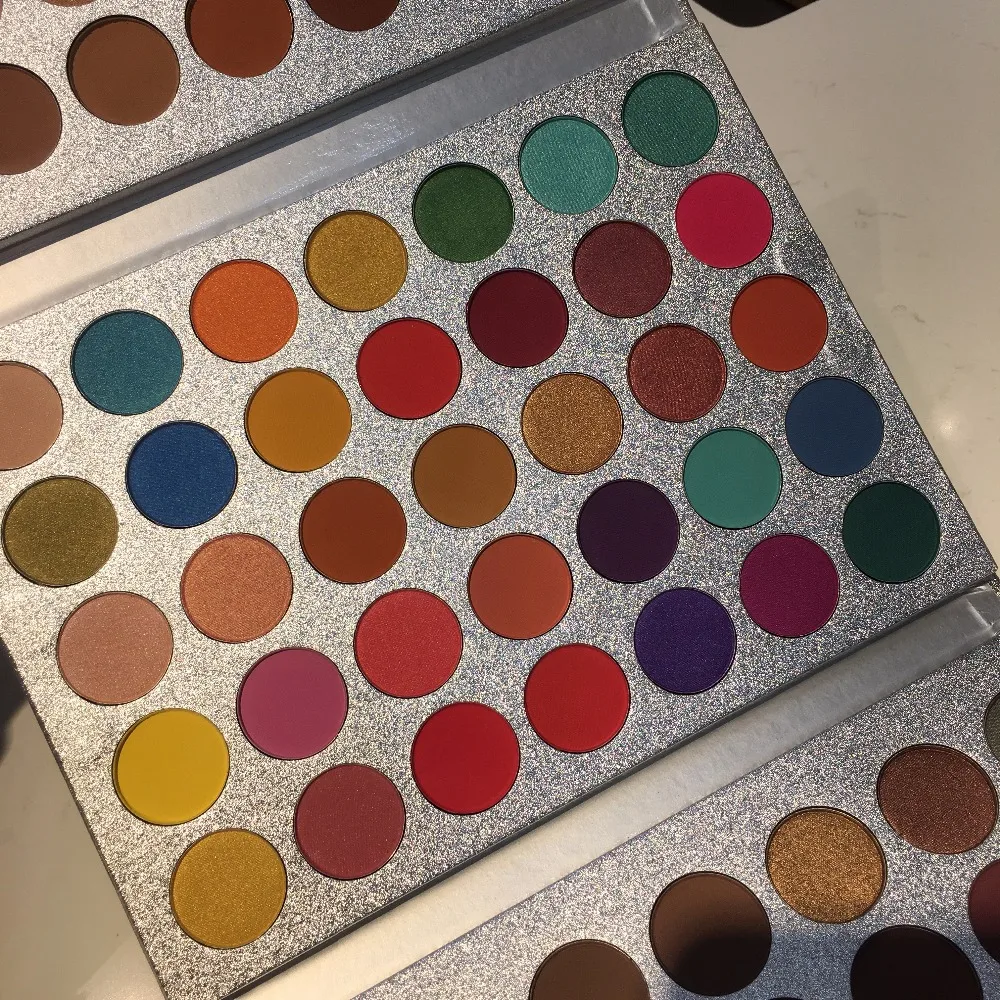 Палитра теней для век от известного бренда Pro водостойкие тени 63 Цвета студийные