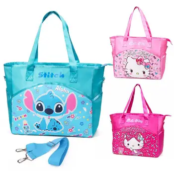 

Tote Bag Cotton New Stitch kt Function Mummy Bag Big Capacity Of Inclined Waterproof Shoulder Handheld Shopping Wholesale