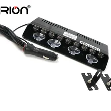 Белый 9 светодиодный 27 Вт лобовое стекло Автомобильная сигнальная лампа стробоскоп световая полицейские осветители для грузовиков проблесковые маячки аварийная сигнальная лампа 12 V