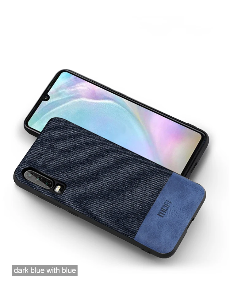 huawei phone cover Dành Cho Huawei P30 Bao P30 Pro Ốp Lưng Vải Bảo Vệ Silicone Chống Sốc Trường Hợp Capas MOFI Ban Đầu P30 Lite Ốp Lưng phone case for huawei