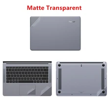 Матовая прозрачная наклейка для ноутбука huawei MateBook 13 X Pro 13,9 чехол для ноутбука Matebook X 13,3 E12 D 15,6 чехол для ноутбука