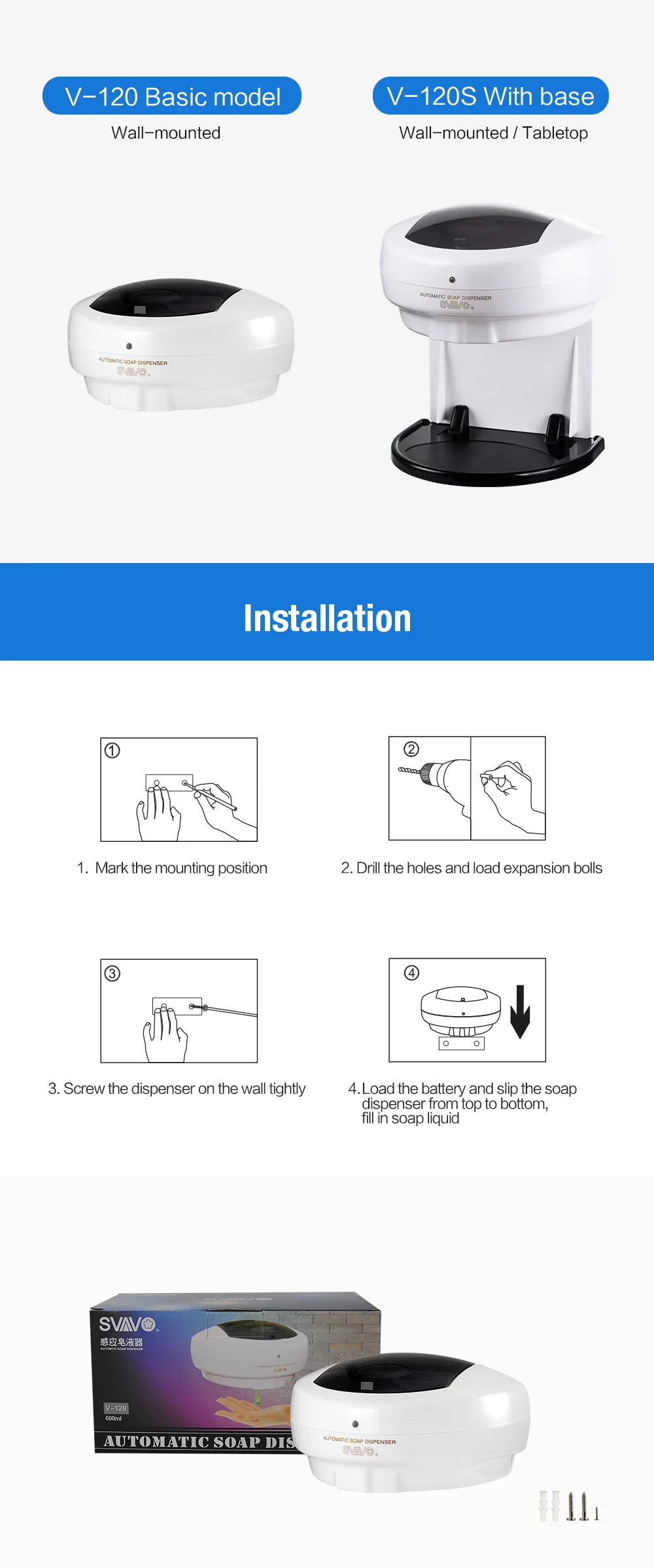 Induction Soap Dispenser Image 4
