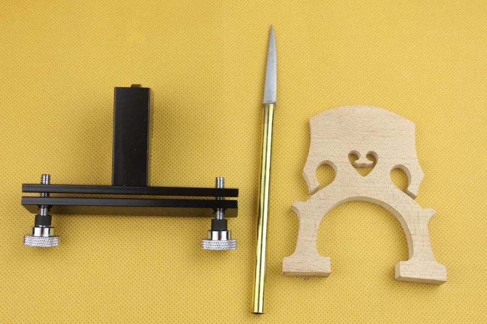 Cello tools, new redressal cello bridge, Machine and cutter, repair