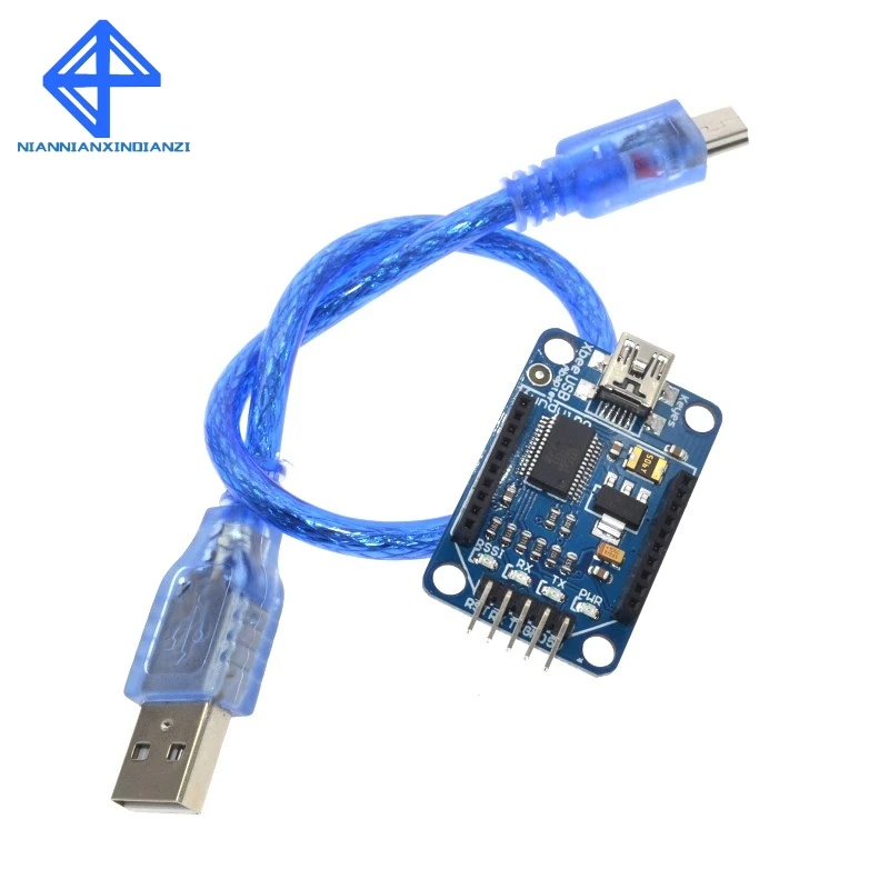 

USB Mini Adapter Module Board Base Shield Multifunction FT232