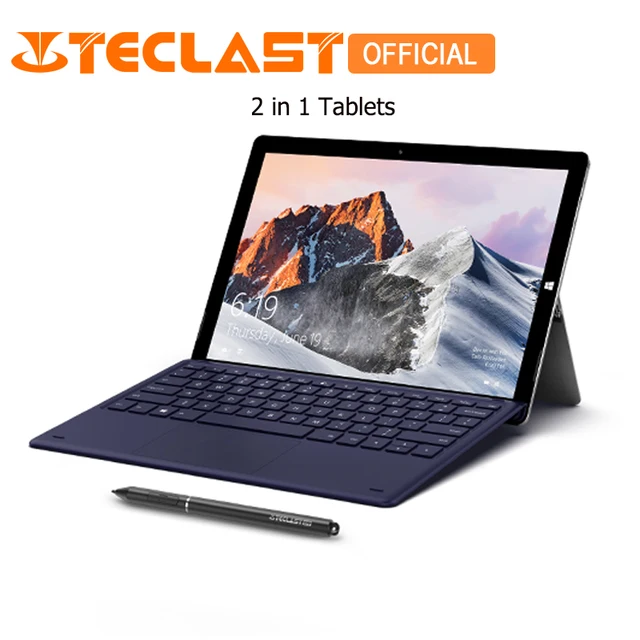 Teclast X6 PRO Tablet PC 8 ГБ Оперативная память 256 ГБ Встроенная память двухъядерный Windows 10 Home 12,6 дюймов 1920*2880 FHD ips двойной Камера HDMI 2 в 1 Планшеты