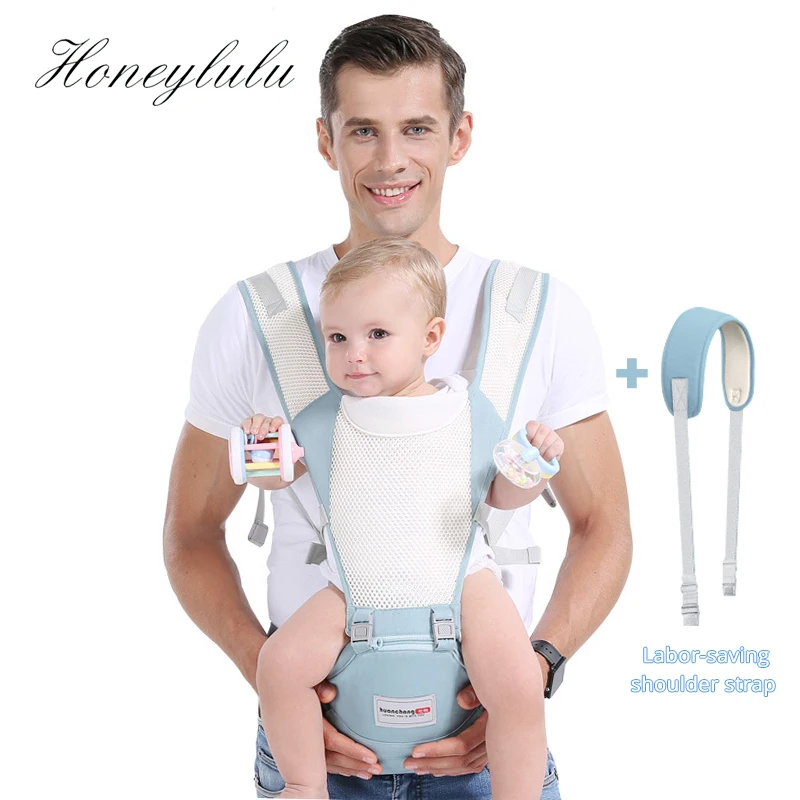 

Honeylulu 3D Breathability Baby Carrier Fashion Sling For Newborns Kangaroo For Baby Ergoryukzak Sling Hipsit Kangaroo Backpack