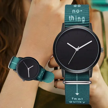 

Casual Sports Quartz Watches For Women Vintage Canvas Dress Clock 2019 Fashion Design Luxury Women's Fashion Wrist Female Watch