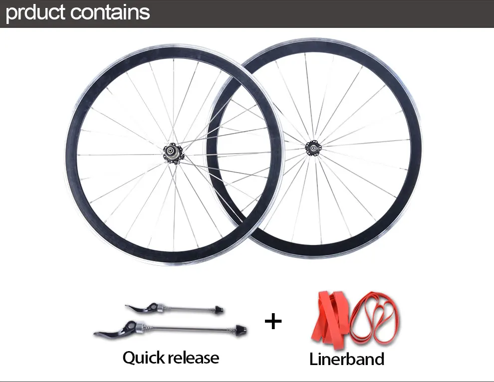 Без карбоновых колес для шоссейного велосипеда, сплав, тормоза 700C, колеса для шоссейного велосипеда, алюминиевые колеса для велосипеда, V тормоз, клинчер, Дорожный комплект колес Novatec, ступица