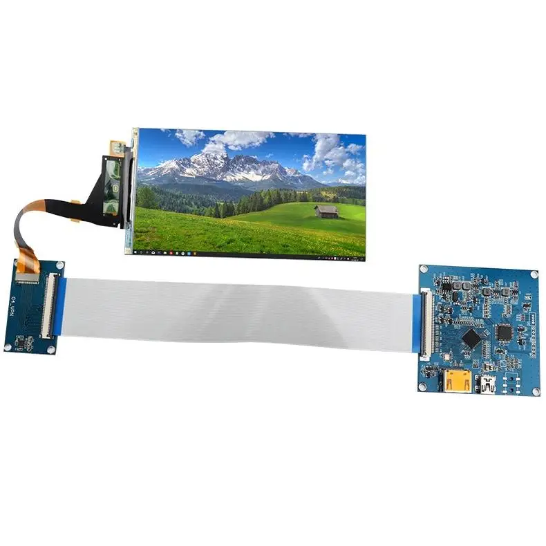 

LS055R1SX04 5.5 inch 2560*1440 2K LCD Screen HDMI to MIPI Driver Controller Board For 3D SLA Printer NanoDLP Thingiverse TOS