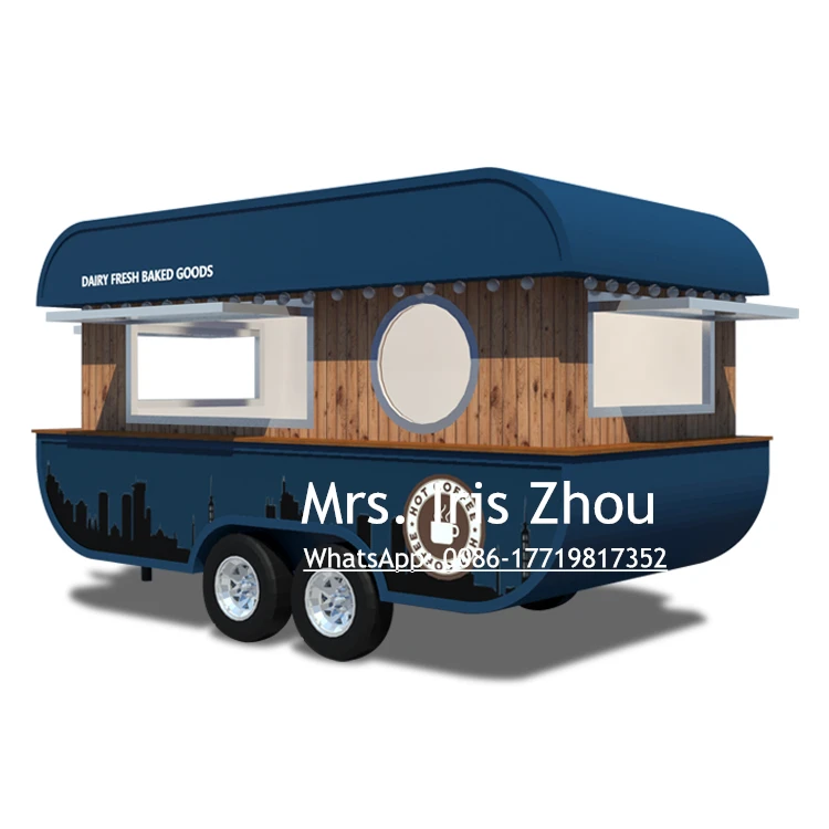 

Best Selling Trailer Type Mobile Fast Food Concession Trailer, Ice Cream Roll Food Trailer, Mobile Food Trailer