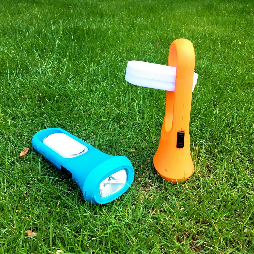 Goedkoop MINGRAY KIDS #039;Licht AA Batterij Kinderen Zaklamp en LED Bureaulamp Tafelblad voor Lezen Verkennen Multifunctionele Kid Lantaarn
