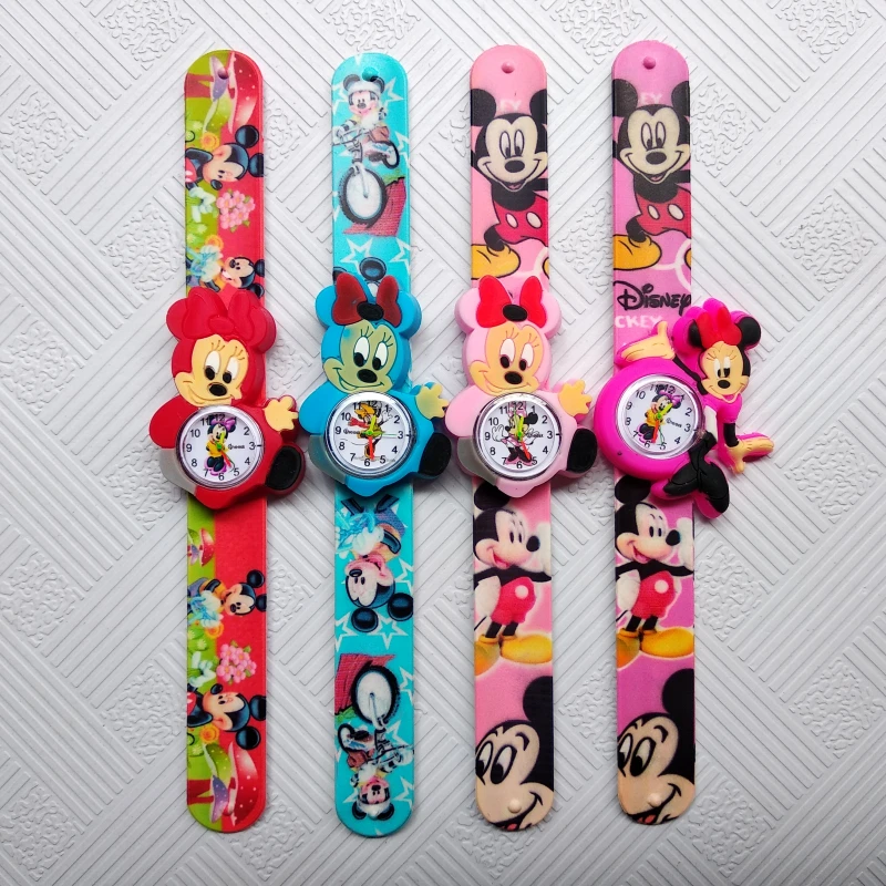 Красивые часы для девочек, детские розовые Мультяшные аниме часы, красочные резиновые наручные часы для девочек, детские часы Montre Enfant