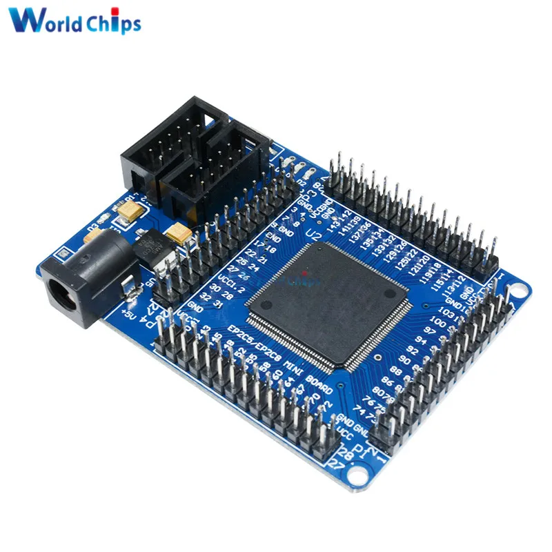 FPGA cyslondell EP2C5T144 минимальная система обучения макетная плата|development board|fpga boardfpga