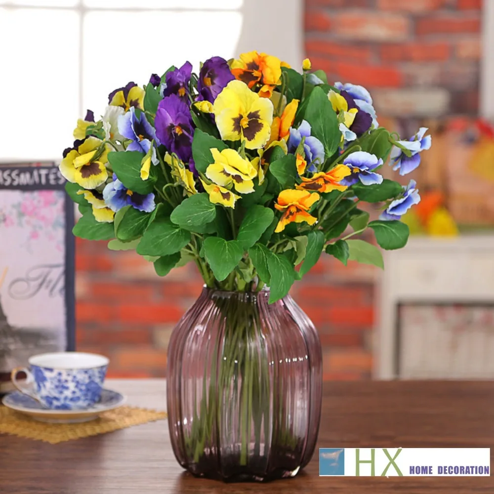Online Buy Wholesale artificial pansies from China artificial pansies