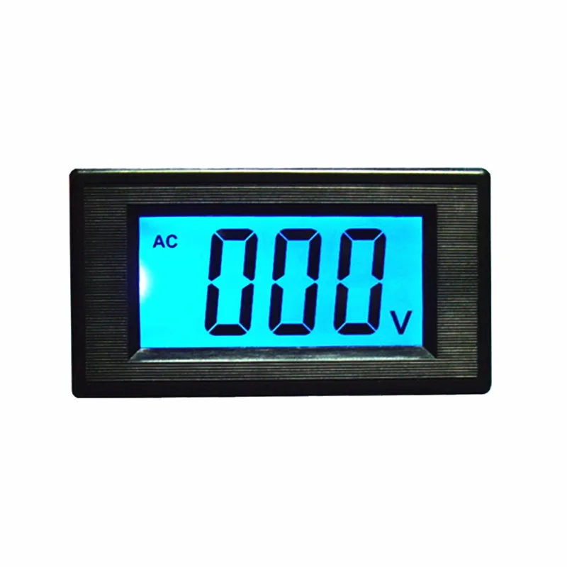 Высококачественный AC80 500V двухпроводной ЖК цифровой дисплей измеритель