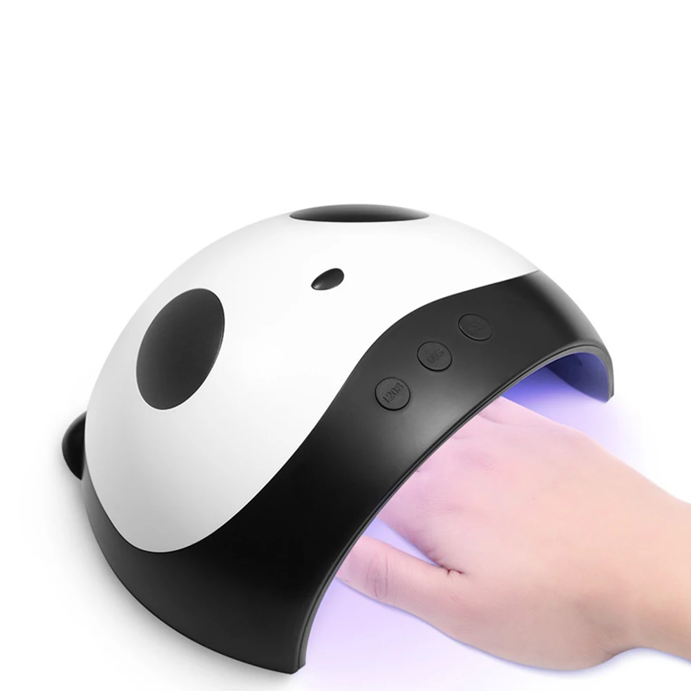 36 Вт/24 Вт USB гель-сушилка в форме милой панды для дизайна ногтей УФ-светодиодный светильник для маникюра