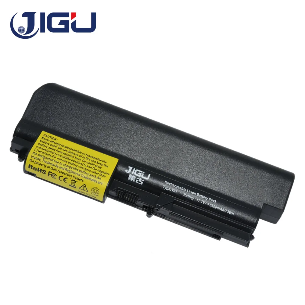 JIGU 9 ячеек Аккумулятор для ноутбука IBM Thinkpad R61 R61i T61 T61p (14 1 &quotширокоформатный) Lenovo