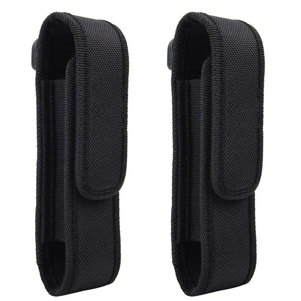 

Black Nylon Holster Cover 119 For LED Flashlight Torch