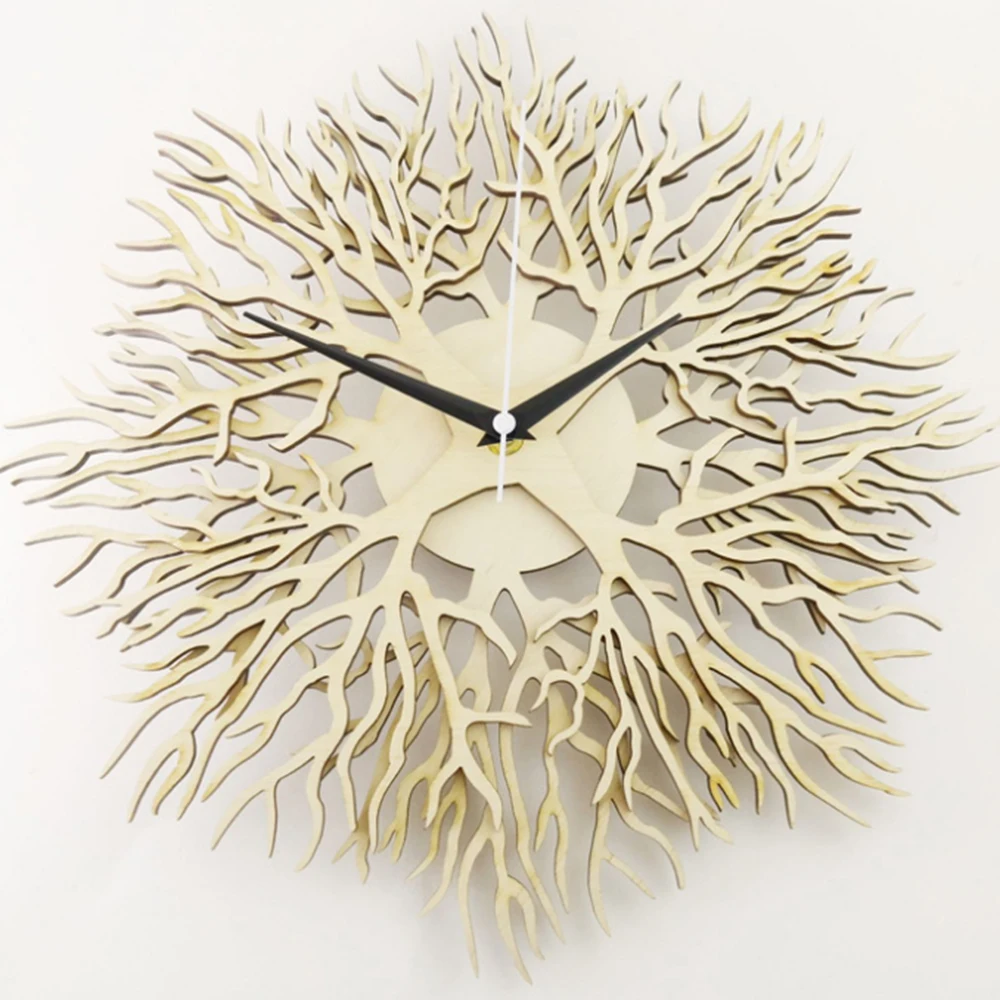 

Tree of Life Wall Art Wall Clock Sacred Tree Wood Wall Clock Green Life 3D Art Wall Clock Modern New Arrival Hanging Clocks