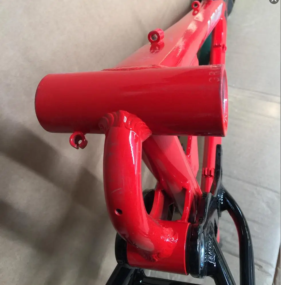 Best Aluminum alloy  DH  Snow/beach bike  frame, Downhill  26*17inch MTB frame ,for 26*4.0 tires, Fat bike soft-tail  frame 2