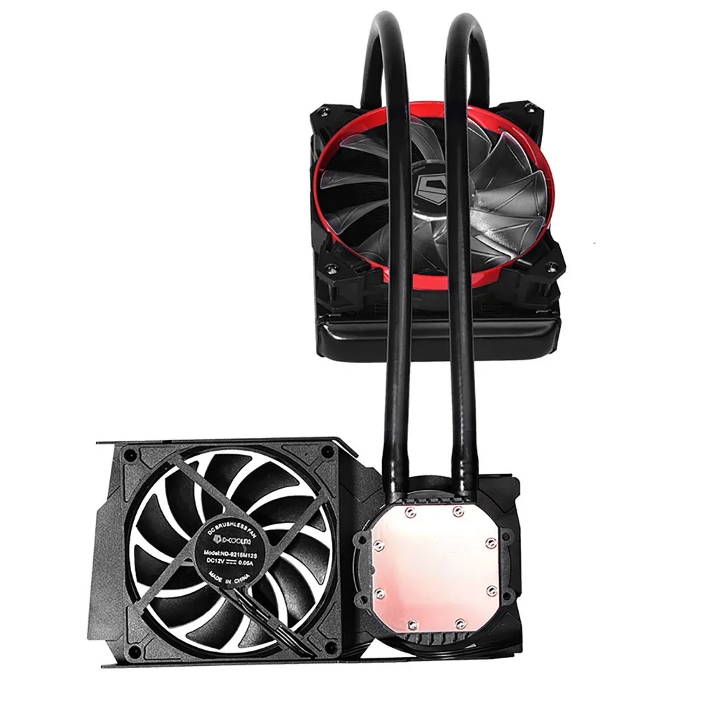 ID-COOLING FROSTFLOW 120VGA AIO кулер воды для игр VGA карты, светодиодный свет, Nvidia и ATI