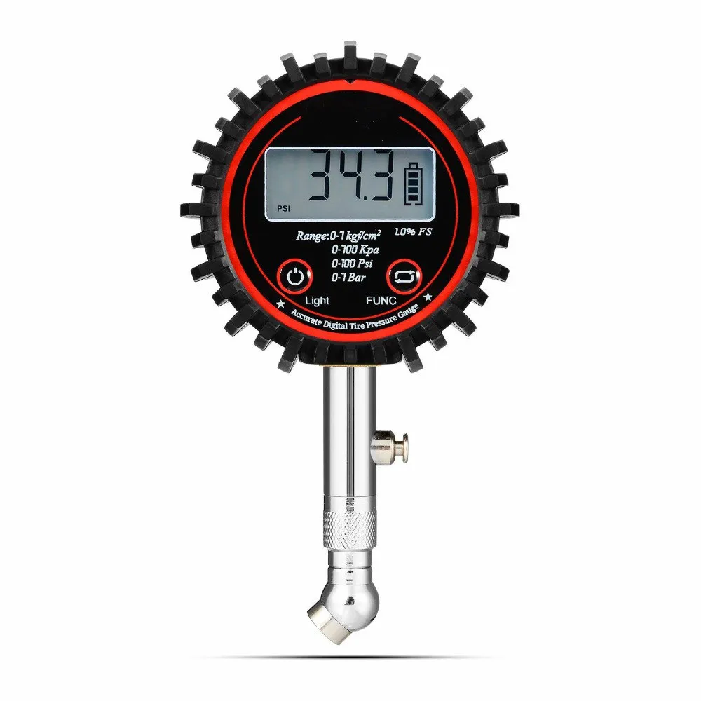Digital tire pressure meter tire inflator table air compressor