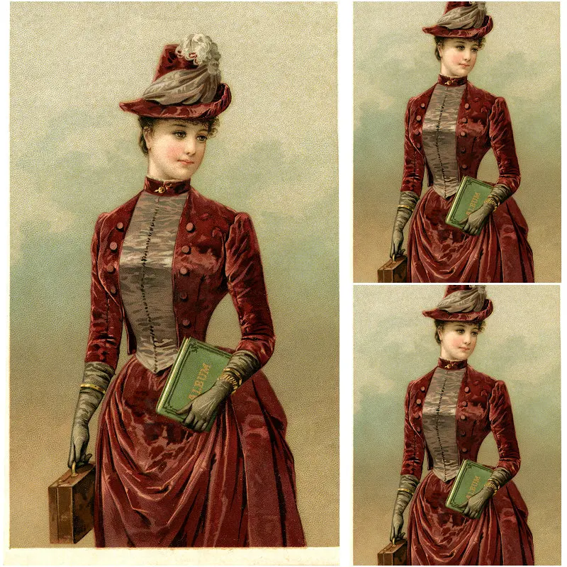 

2017 New!Red Vintage Costumes Victorian Dresses 1860s Civil War Southern Belle dress Marie Antoinette dresses US4-36 C-766