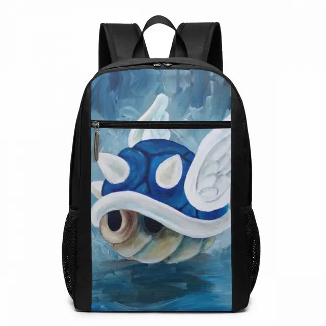 blue shell backpack