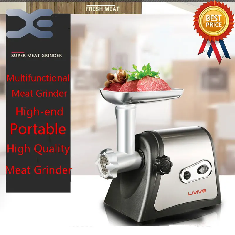 

Household Electric Meat Grinder Multifunctional Automatic Beat Garlic Sausage Machine Vlees Molen