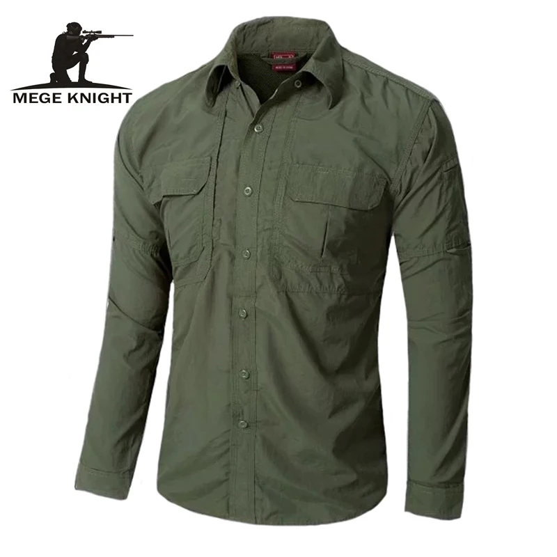 Acheter Urbain chemise tactique OD casual chemise rapide séchage rapide casual respirant vêtements NOUS militaire vêtements