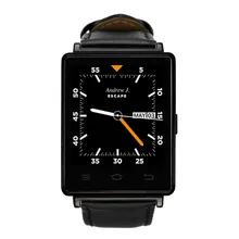 NO. 1 D6 1G RAM 8 GB ROM MTK6580 Smart Uhr Quad Core Pulsmesser Smartwatch Für Android 4.4